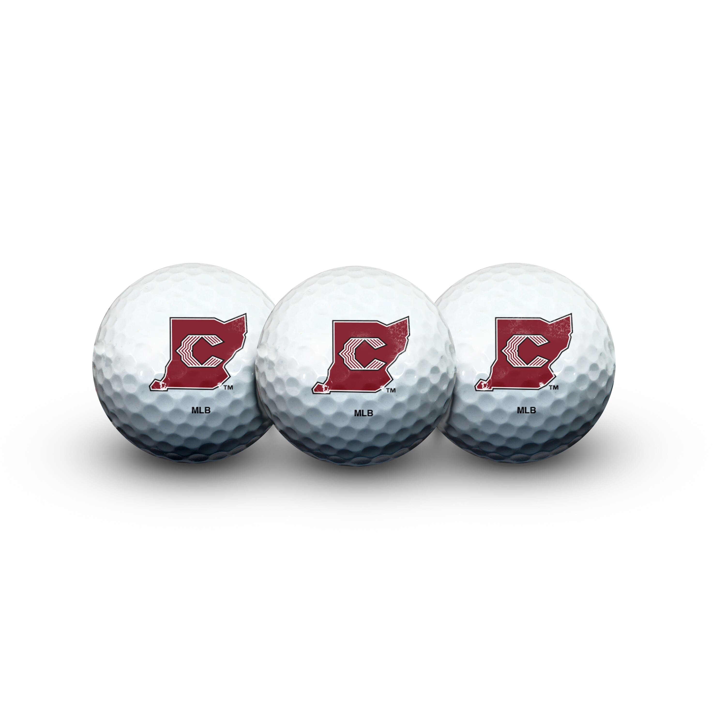 WinCraft - Cincinnati Reds 2026 City Connect 3-Pack Golf Ball Set - Multicolor