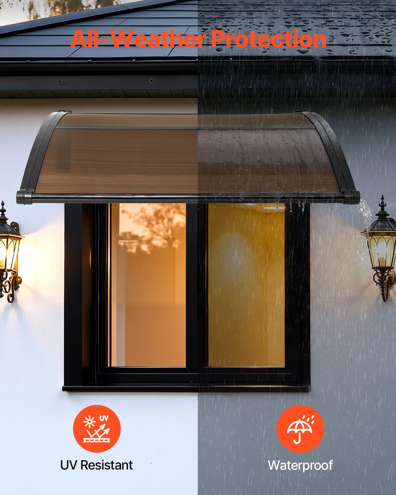 All-Weather Protection

UV Resistant

Waterproof