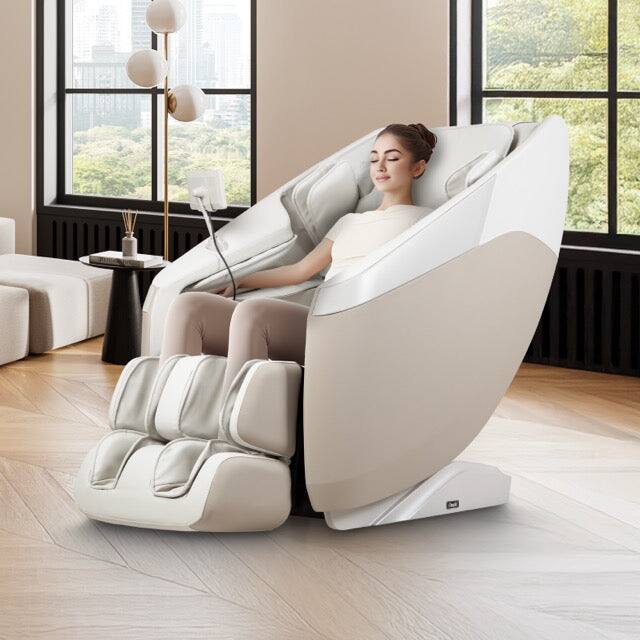 Alt View 2. Osaki - Osaki 3D+ Nova II Shiatsu Zero Gravity Massage Chair with Triple Foot Rollers - Taupe - Taupe.