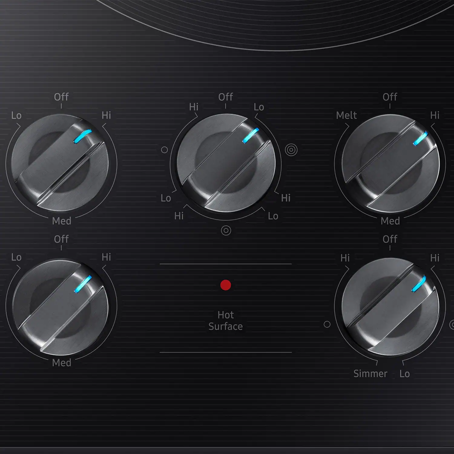 Lo Off I Hi Hi Off I Lo Melt Off Hi Lo Hi Med Hi Lo Med Lo Off I Hi Hi Off I Hi Hot Surface ) Med Simmer Lo
