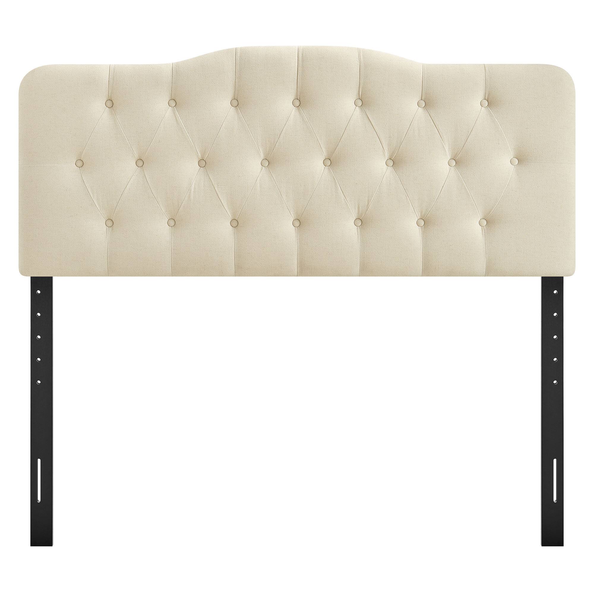 Alt View 2. Modway - Annabel Upholstered Headboard by Modway - Linen.