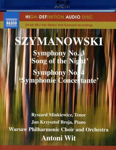Antoni Wit - Symphonies 3 & 4   - BLU-RAY AUDIO price history on PriceWatchPro