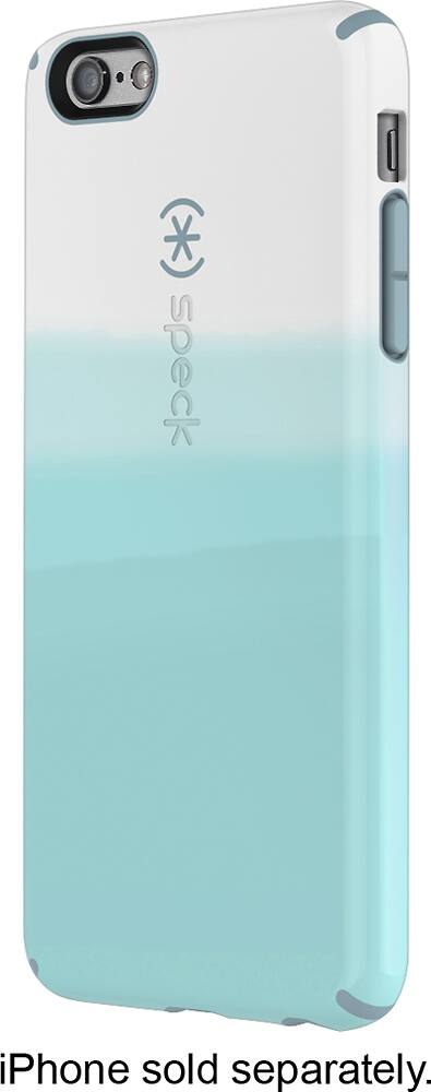 Front. Speck - CandyShell Inked Case for Apple® iPhone® 6 Plus and 6s Plus - Colordip Blue.