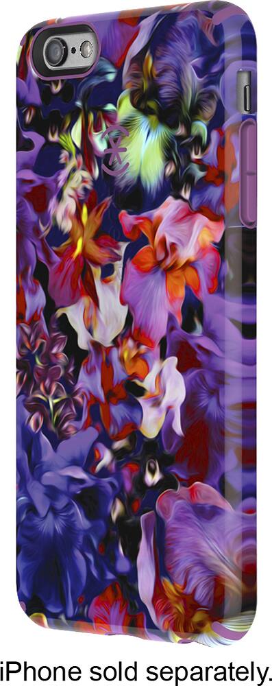 Front. Speck - CandyShell Inked Case for Apple® iPhone® 6 Plus and 6s Plus - Purple.