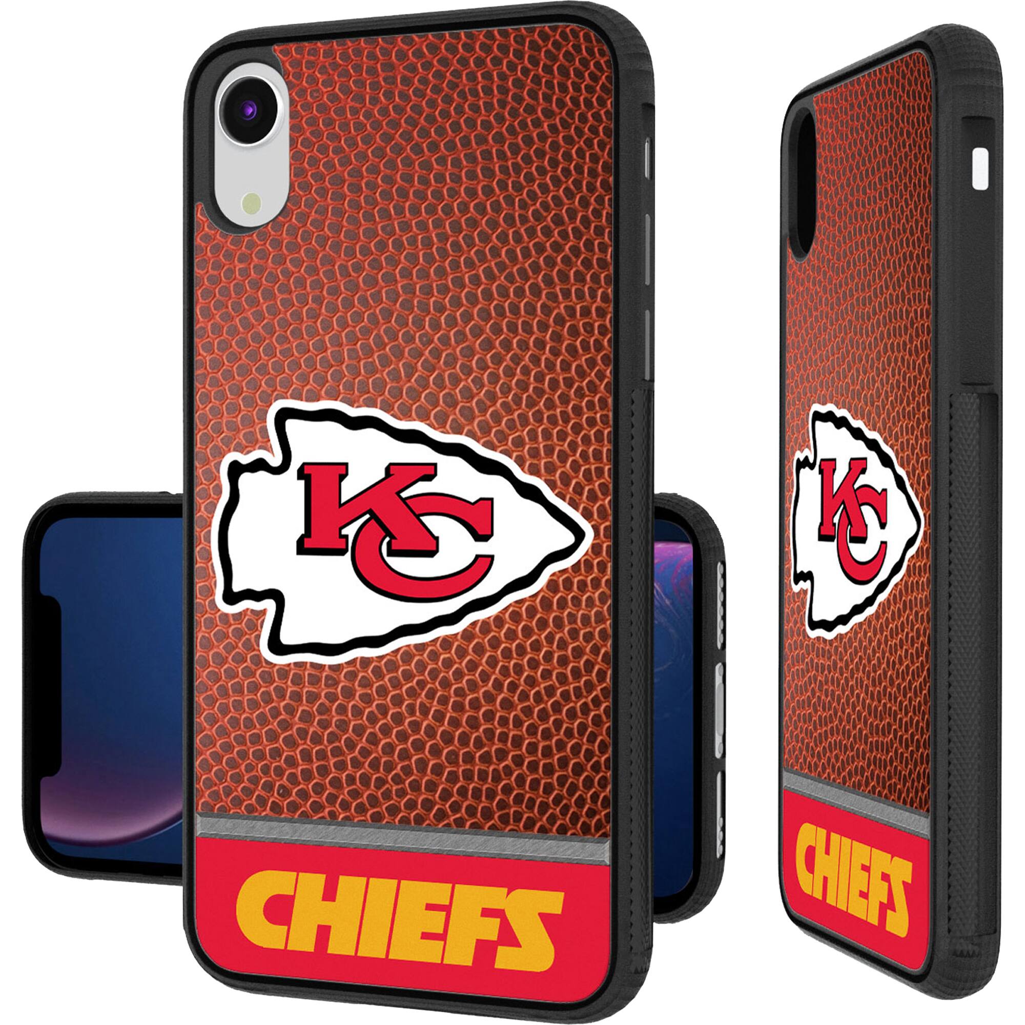 Keyscaper - NFL - Kansas City Chiefs iPhone Bump Case with Football Design - 16 Pro Max - Multicolor price history on PriceWatchPro