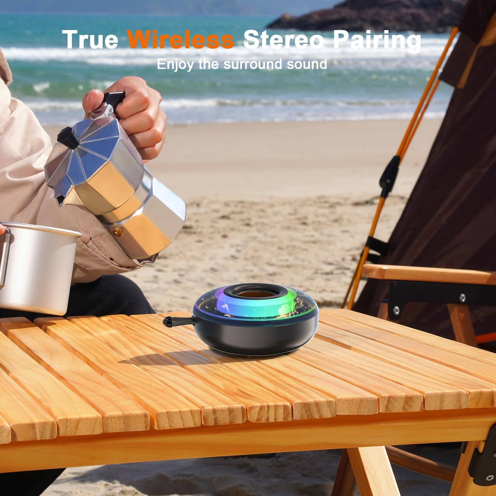 True Wireless Stereo Pairing  
Enjoy the surround sound