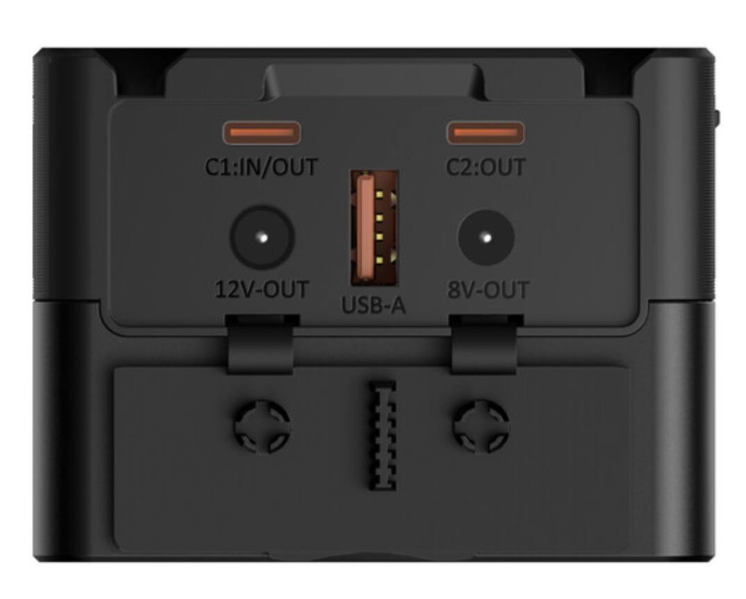 C1: IN/OUT  
C2: OUT  
12V-OUT  
8V-OUT  
USB-A
