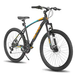 HILAND - Ridge 26" Mens Mountain Bike - 21 Speed - Black & Orange