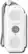 Front Standard. iHome2Go - Water-Resistant Portable Speakers for Apple® iPod® & Most MP3 Players - White.