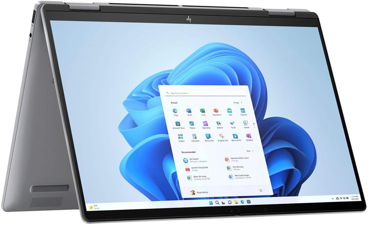 HP Upgraded Envy x360 14 fc0013dx 2 in 1 Laptop 14.0 WUXGA Display