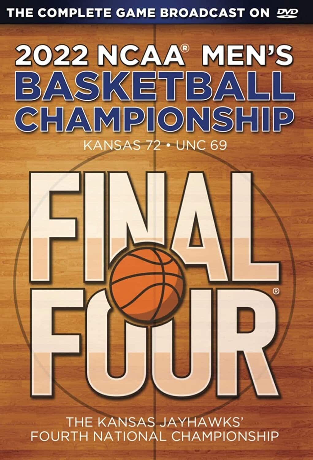 2022 NCAA Men's Basketball Championship Kansas Jayhawks  - DVD