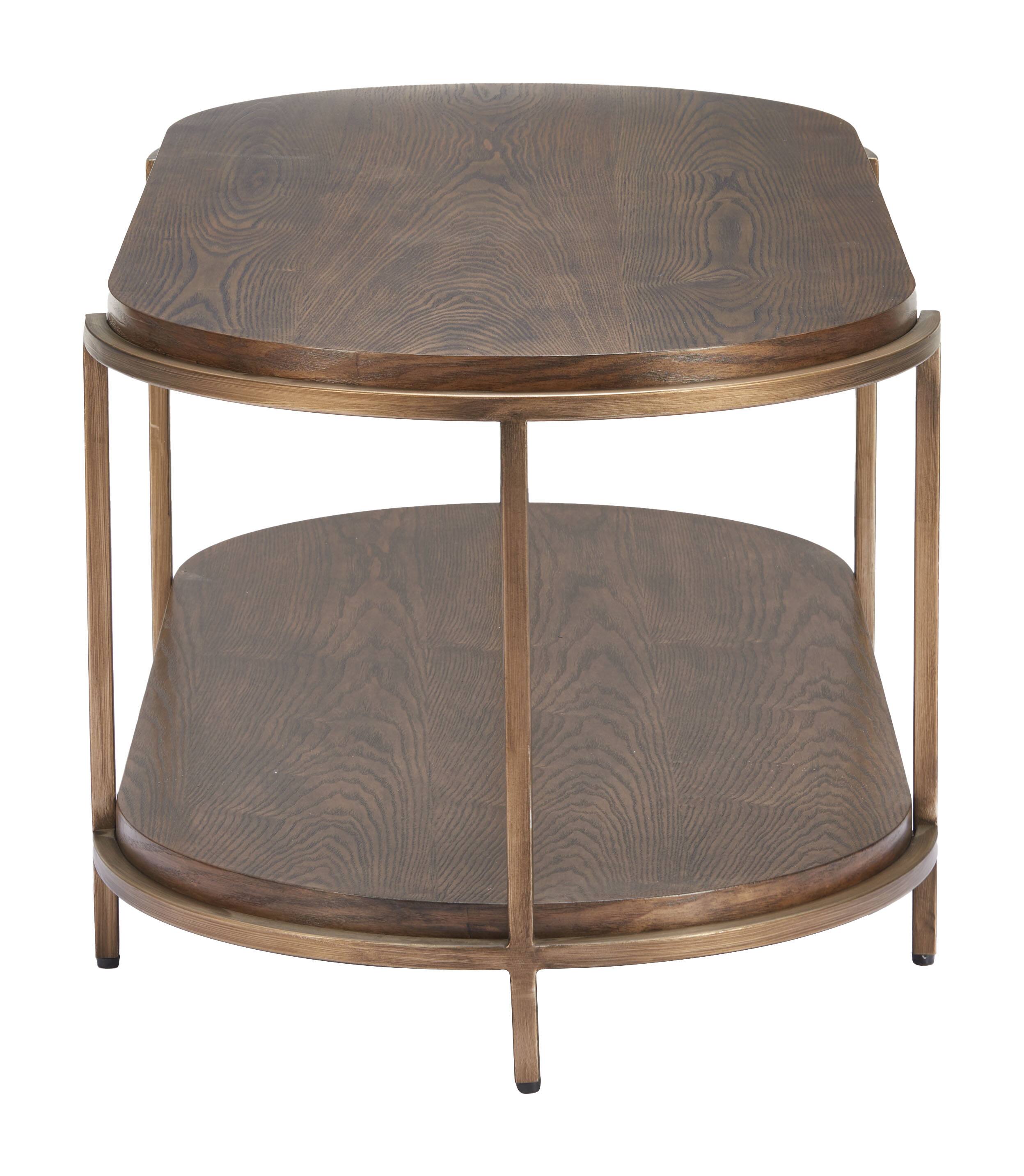 Back. Hivvago - Niju Coffee Table Brown - Brown.