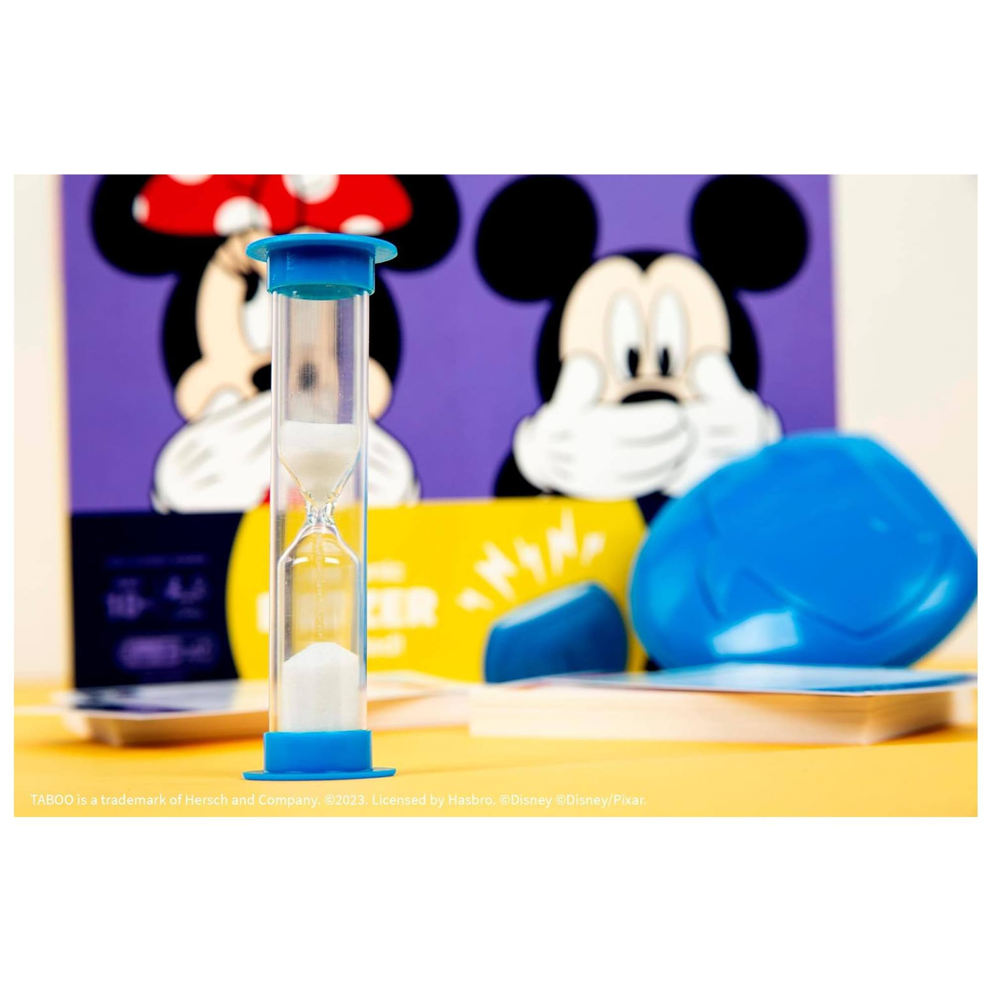 TABOO is a trademark of Hersch and Company. ©2023. Licensed by Hasbro. ©Disney ©Disney/Pixar.