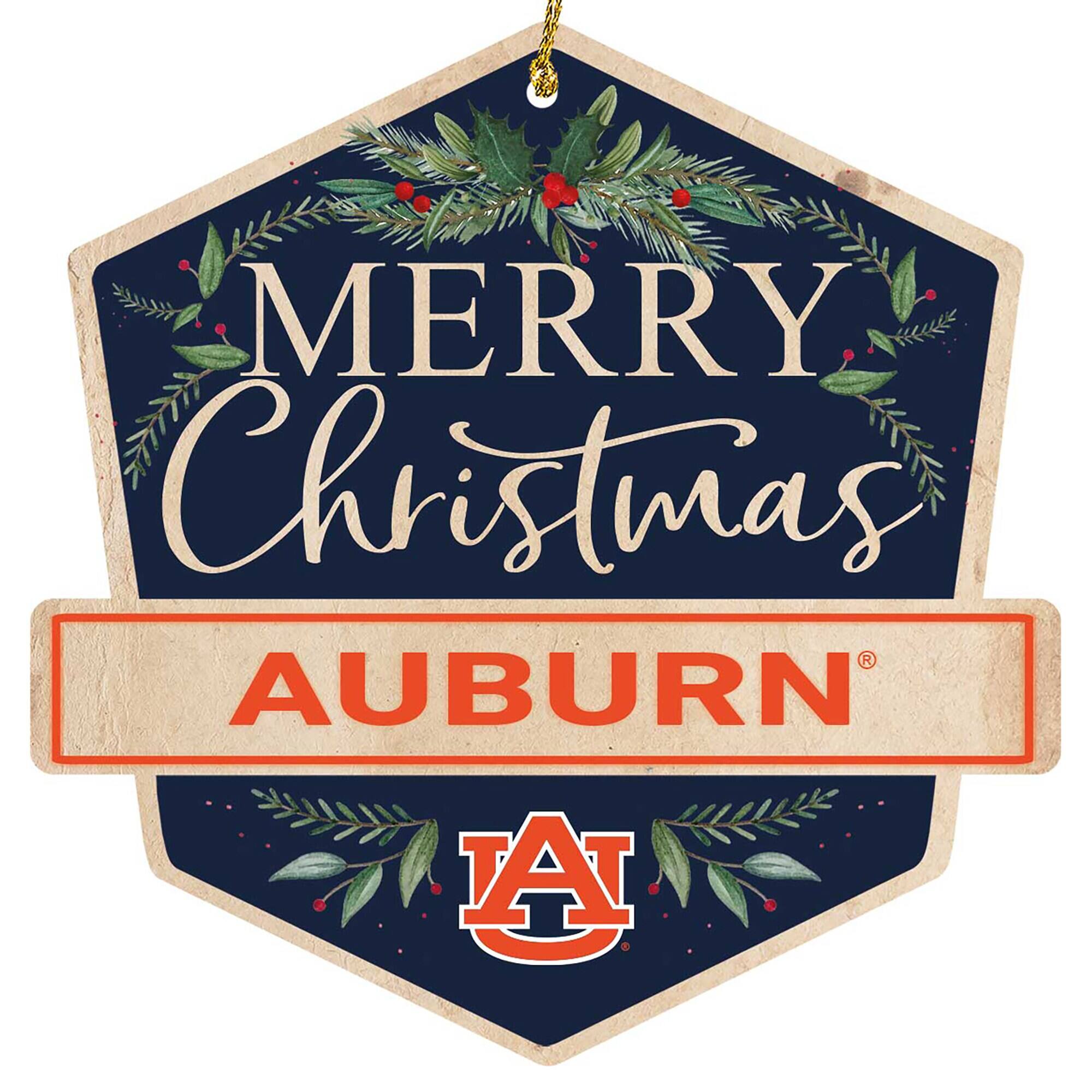 MERRY Christmas  
AUBURN  
AU