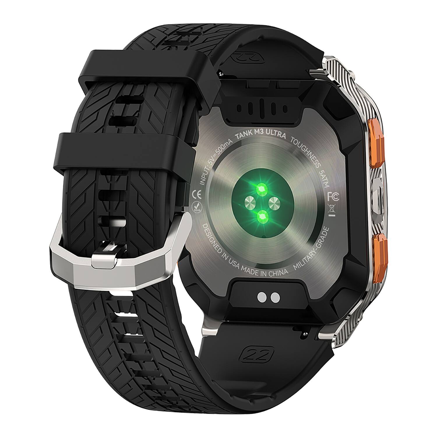 TANK M3 ULTRA  
5V=500mA  
TOUGHNESS  
INPUT: 5ATM  
CE  
FC  
DESIGNED MILITARY-GRADE  
MADE IN CHINA  
22