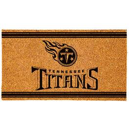 Evergreen Enterprises - Tennessee Titans 16" x 28" Logo Turf Mat - Multicolor