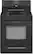 Front Standard. Whirlpool - 30" Self-Cleaning Freestanding Gas Range - Black-on-Black.
