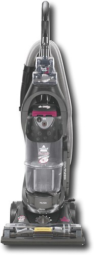  BISSELL - Pet Hair Eraser HEPA Bagless Upright Vacuum - Black