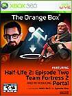 Front Detail. The Orange Box Platinum Hits - Xbox 360.