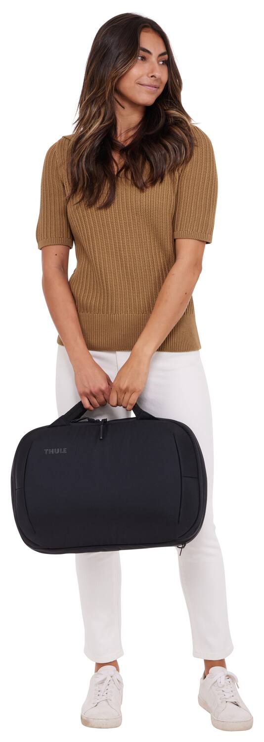 Alt View 1. Thule - Subterra 2 Hybrid Travel Bag - Black.