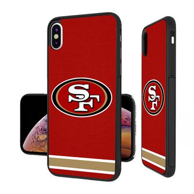 San Francisco 49ers Stripe Bump Phone Case - iPhone 13 Mini San Francisco 49ers Stripe Bump Phone Case - iPhone 13 Mini