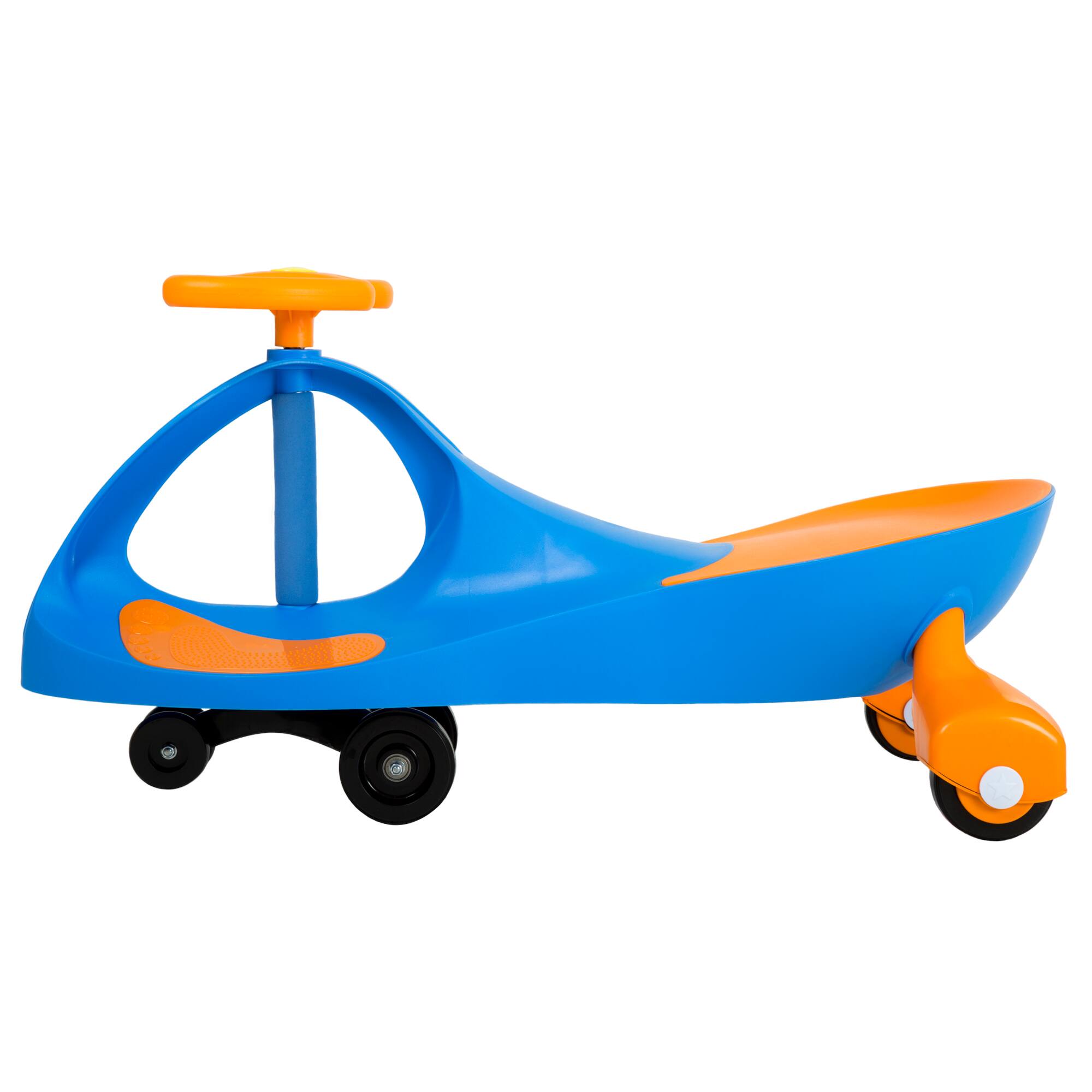Angle. Lil Rider - Wiggle Car for Ages 3 and Up - Twist, Wiggle, and Go (Blue).