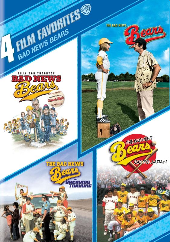  Bad News Bears: 4 Film Favorites [4 Discs] [DVD]