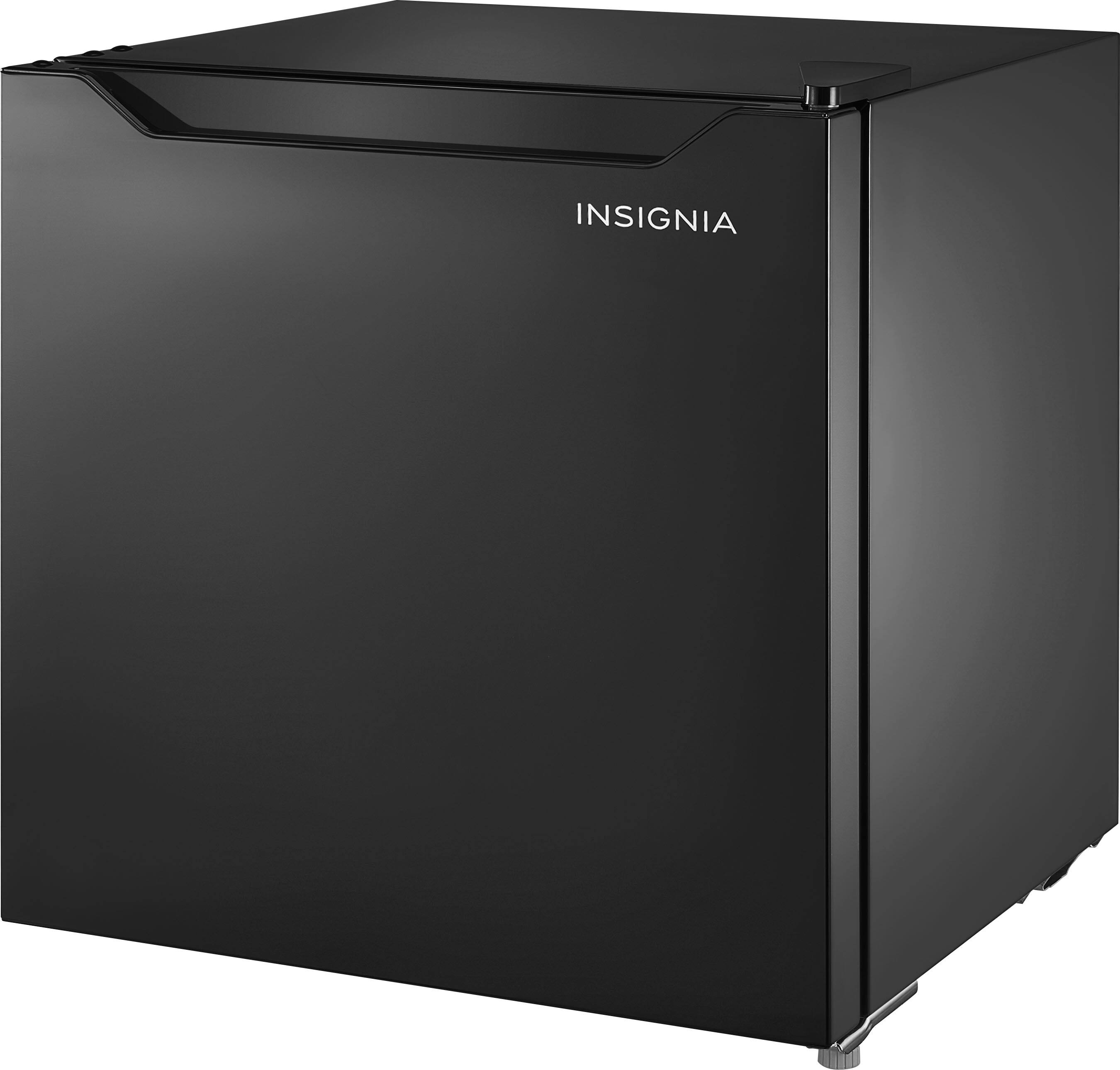 Alt View 12. Insignia™ - 1.7 Cu. Ft. Mini Fridge with Door Storage and ENERGY STAR Certification - Black.