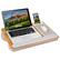 Front. LapGear - Home Office Pro Lap Desk (Fits up to 15.6" Laptop) - Oak Woodgrain.