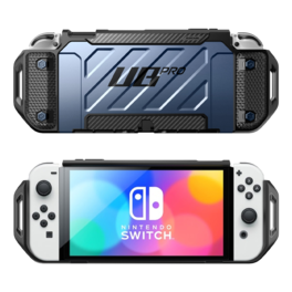 SUPCASE - Nintendo Switch OLED Unicorn Beetle PRO Dockable Grip Case - Metallic Blue