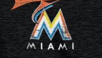 Alt View 4. Northwest - Miami Marlins MLB Logo Sweatshirt Material Poly/Cotton Throw - Multi.