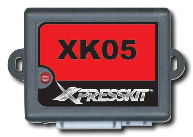 Front. Directed Electronics - XpressKit Programmable Transponder Override Interface for Select Vehicles - Black.