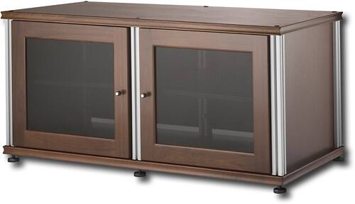 Angle. Salamander Designs - Synergy 221 TV Stand for Most Flat-Panel or DLP TVs Up to 42" - Walnut.