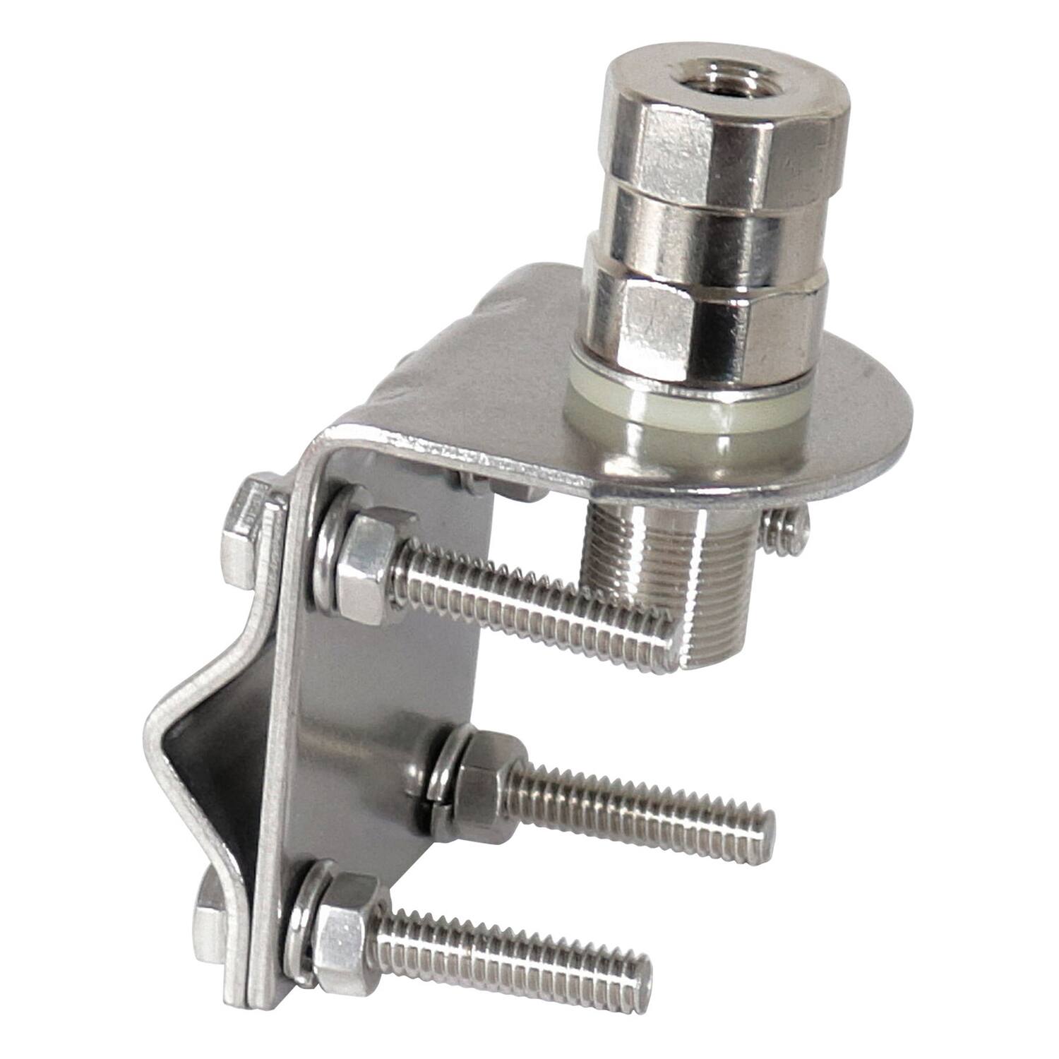 Alt View 2. Browning - Browning Br-fg-ms Stainless Steel Cb Mirror Mount With 3-ft. Heavy-duty Fiberglass Cb Antenna, Br-fg-ms - Black.