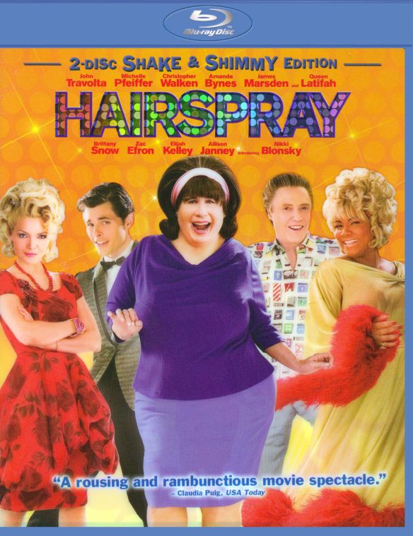 Hairspray [Shake &amp; Shimmy Edition] [2 Discs] [Blu-ray] [2007]