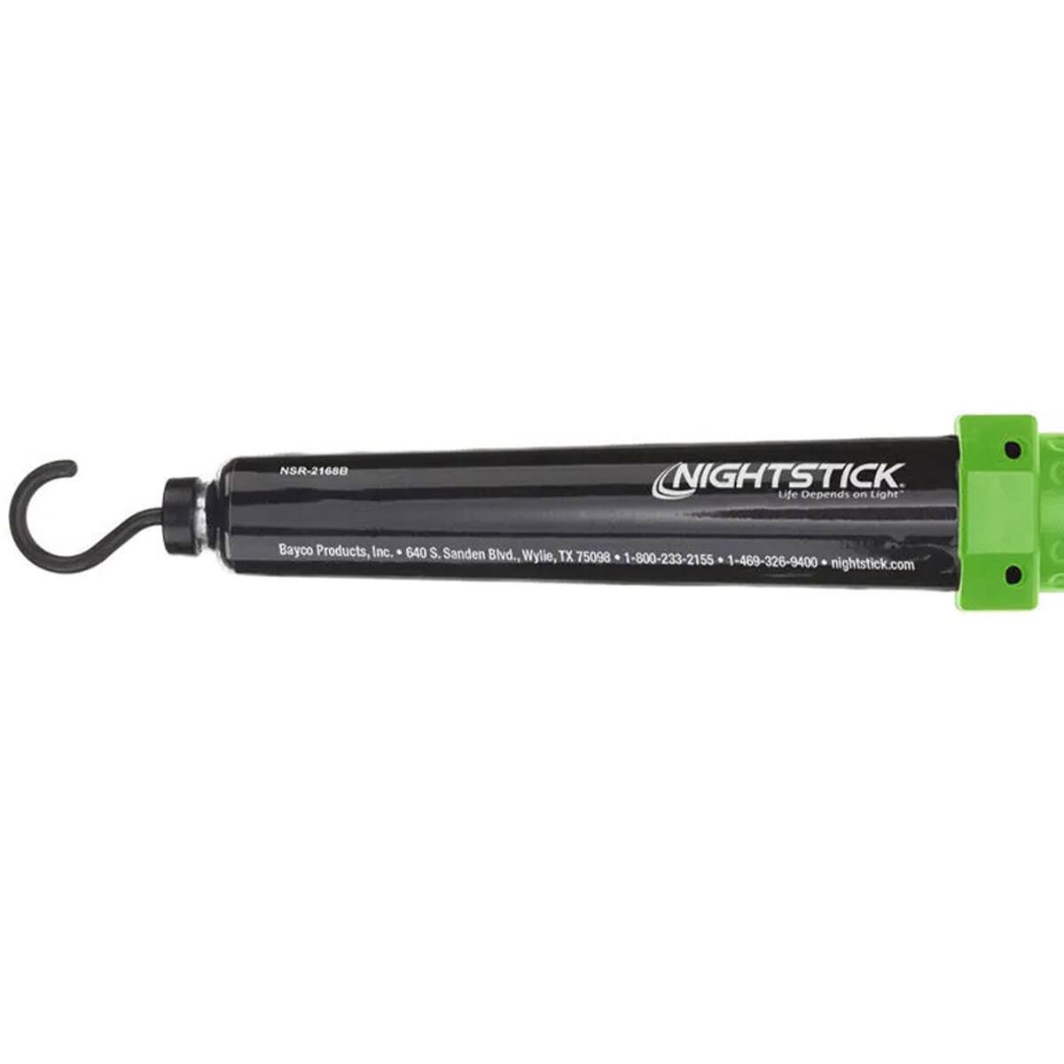 NSR-21660 NIGHTSTICK. Life Depends on Light"  
Bayco Products, Inc.  
640 S. Sanden Blvd., Wylie, TX 75098  
1-800-233-2155  
1-469-326-9400  
nightstick.com