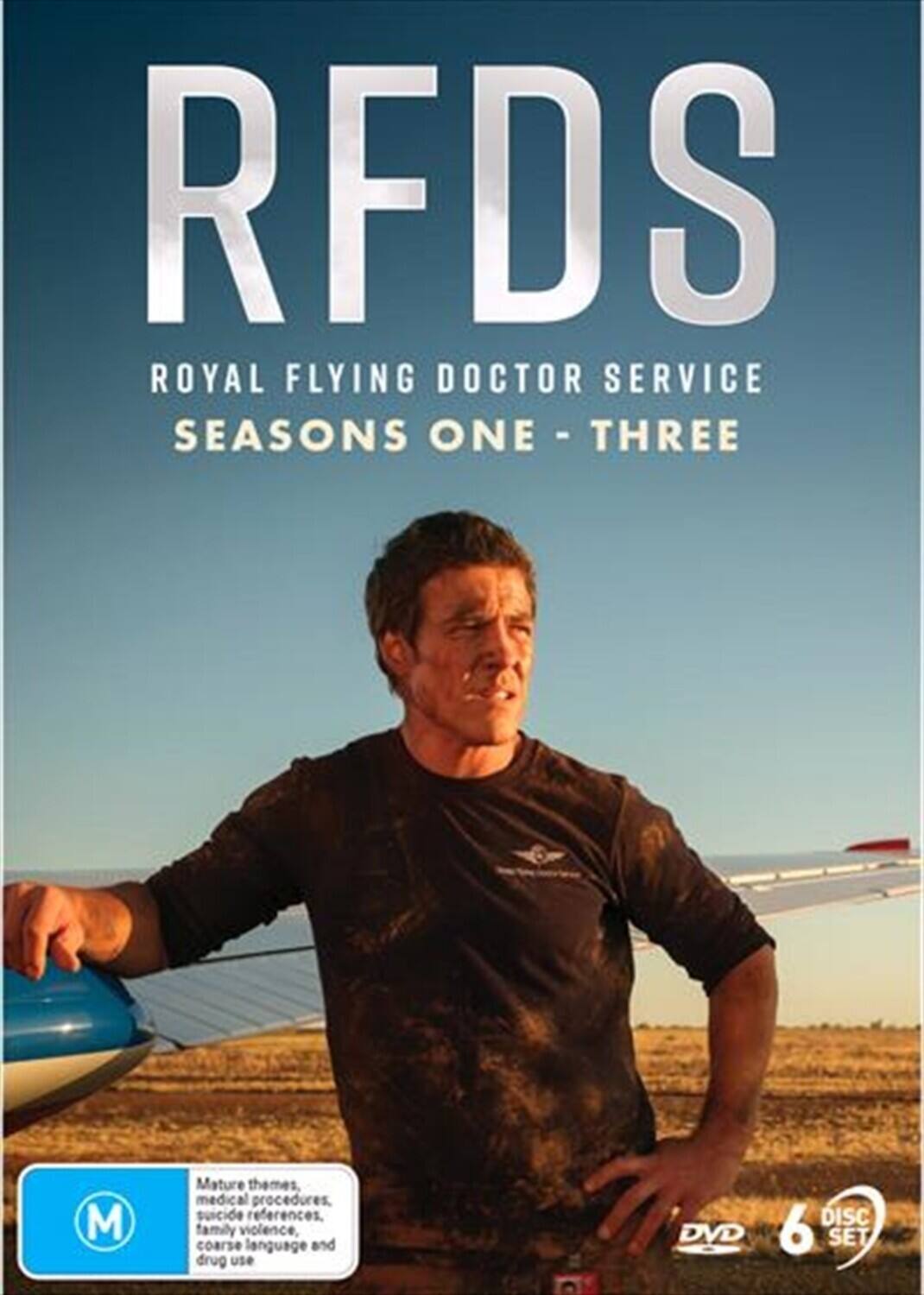 Front. RFDS: Royal Flying Doctor Service: Seasons One-Three   - DVD.