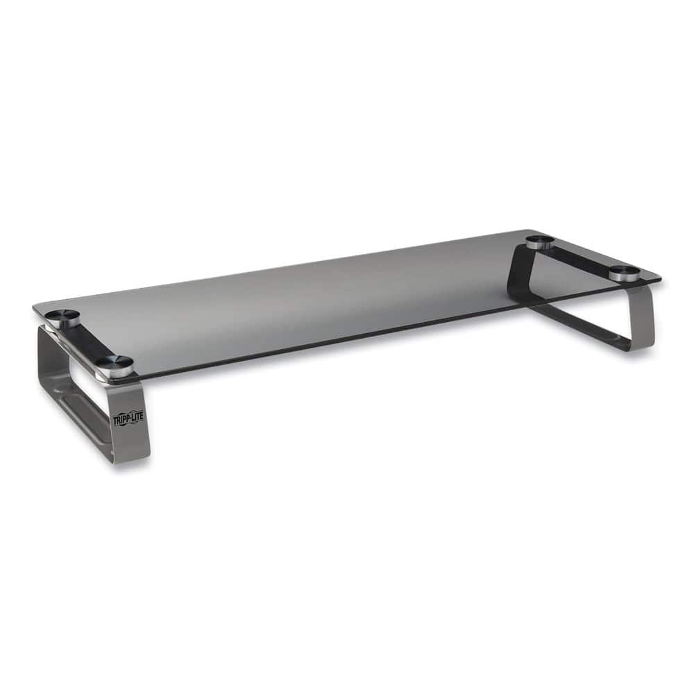 Tripp Lite - MR2208G 22 in. x 8 in. x 3 in. Universal Glass-Top Monitor Riser with 3.9-lb. Capacity - Clear