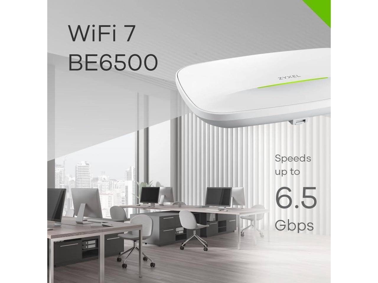 WiFi 7 BE6500  
ZYXEL  
Speeds up to 6.5 Gbps