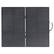 Alt View 5. VEVOR - 100W Foldable Solar Panel with Frame, 16BB N-Type Portable Monocrystalline Solar Panel Charger 24% Efficiency - Black.