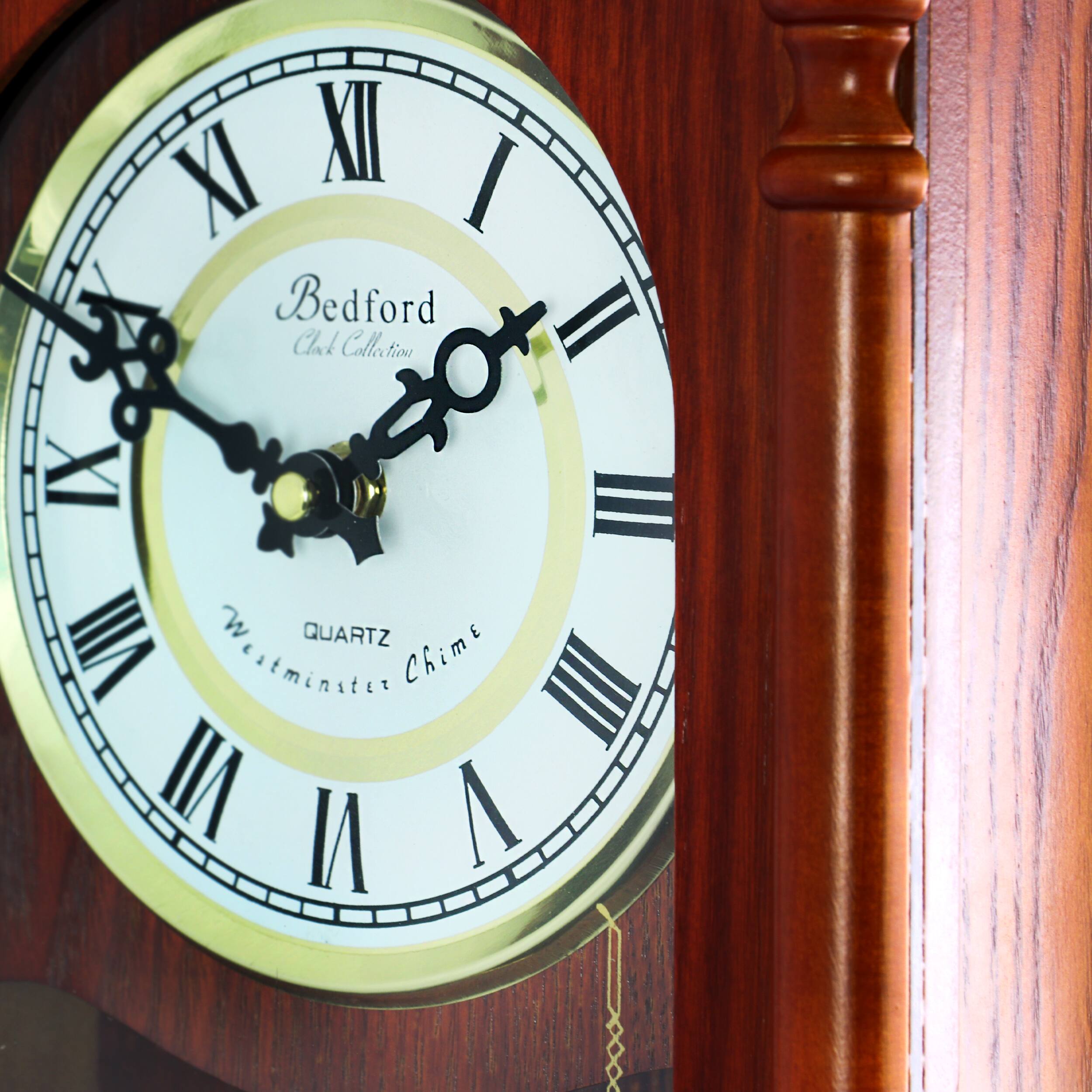 XII, I, Bedford, III, VI, QUARTZ, Westminster Chime, II, VII, V