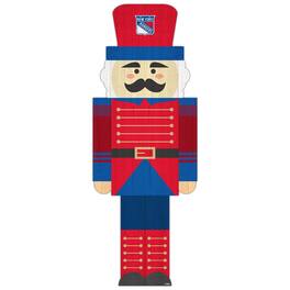Fan Creations - New York Rangers 31'' Nutcracker Leaner - Multicolor