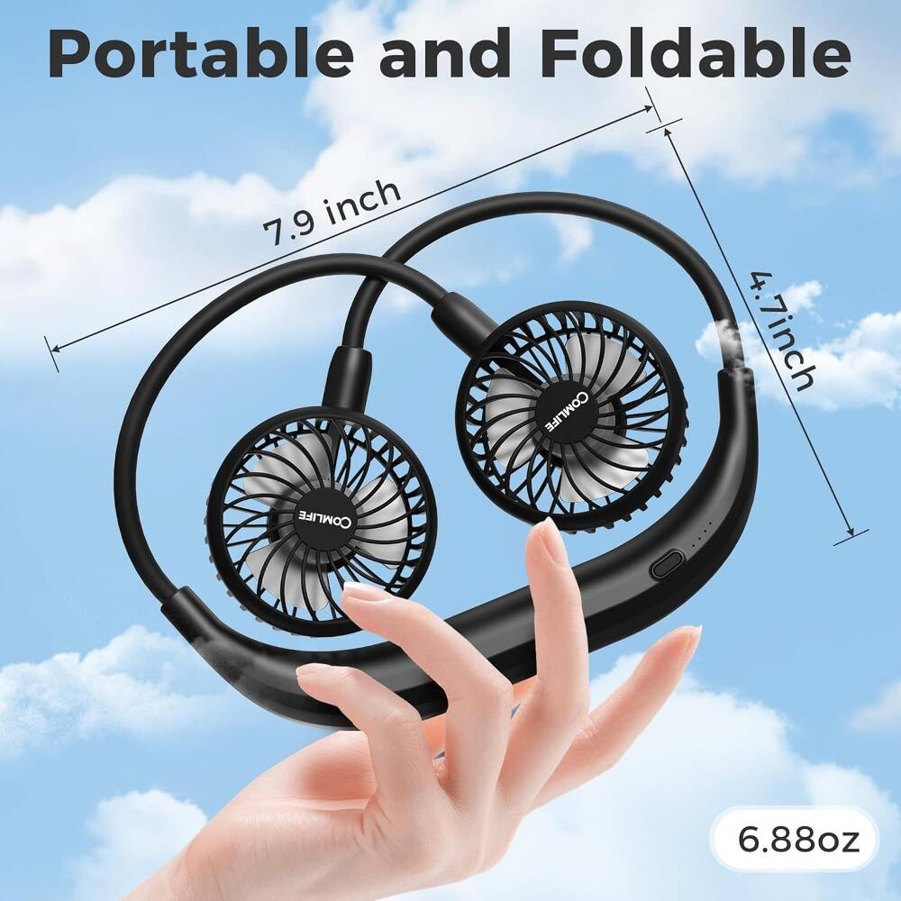 Portable and Foldable  
7.9 inch  
4.7 inch  
6.88 oz