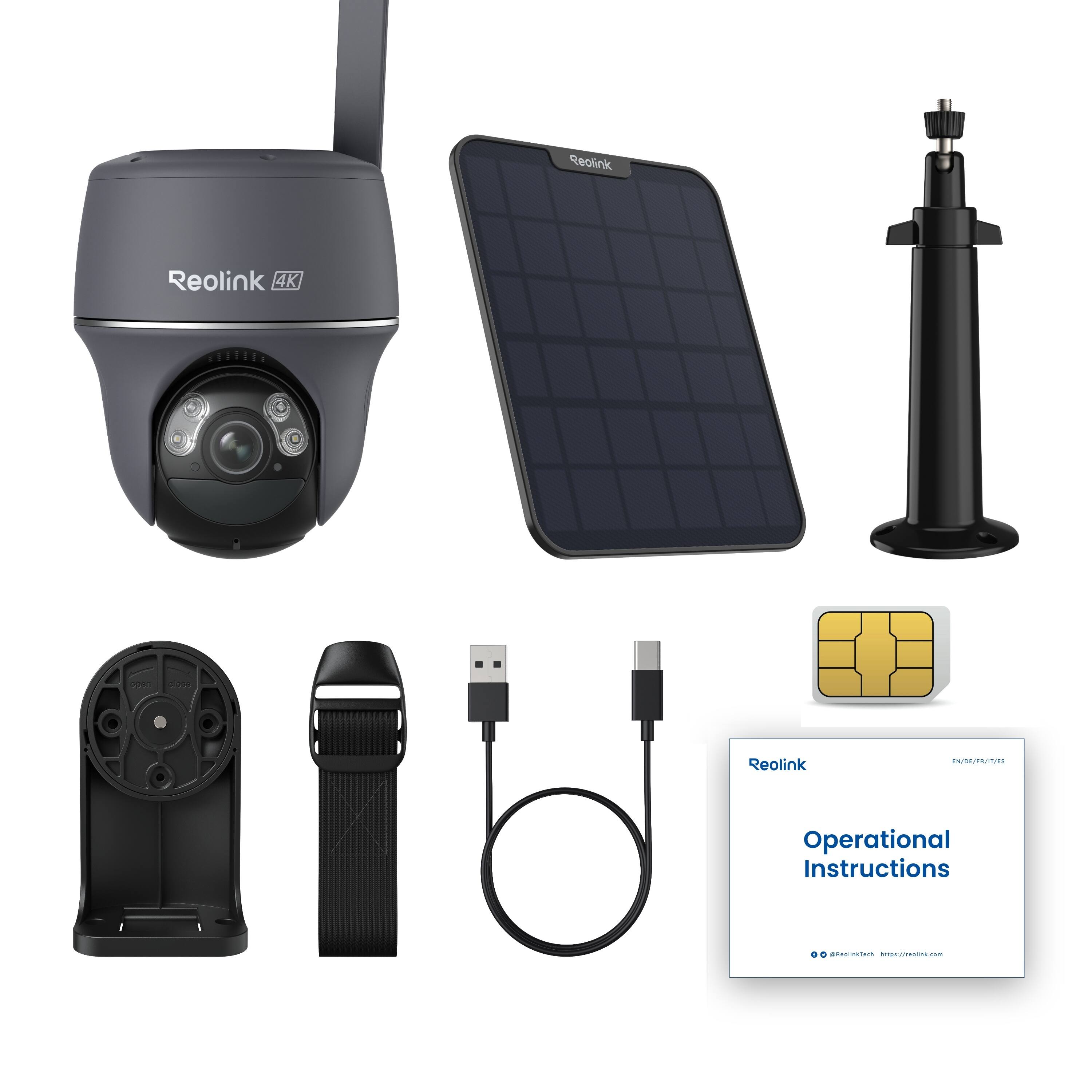 Reolink 4K  
Reolink N/DE/T/Y1/95  
Operational Instructions