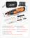 2 1.38 in/ 35 mm VEVOR GOD VEVOR 162 mm in | 6.38 1.57 / in/ 40 mm
Item Model Number: SOJ-FE17-10
Battery Capacity: 2000mAh
Item Type: Cordless Rotary Tool Kit
Operating Voltage: DC 4V
Wide Speed Range: 7000 - 20000 RPM
Speed Levels: 5-Level Adjustable
Total Accessories: 73 Pieces
Collet Size: 2.3 mm / 3.2 mm
Net Weight: 0.88 lbs / 0.4 kg
Product Dimensions: 6.38 x 1.38 x 1.57 in / 162 x 35 x 40 mm