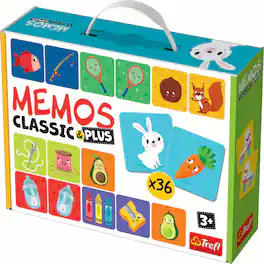 Trefl - Games - Memos Classic Plus Logic Game