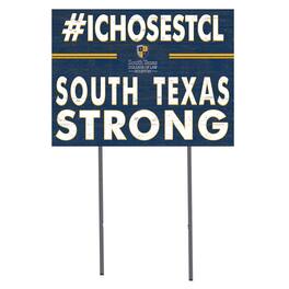 Jardine - South Texas College of Law 18" x 24" I Chose Yard Sign - Navy