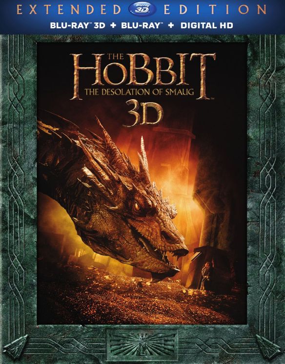  The Hobbit: The Desolation of Smaug 3D [Includes Digital Copy] [UltraViolet] [3D] [Blu-ray] [Blu-ray/Blu-ray 3D] [2013]