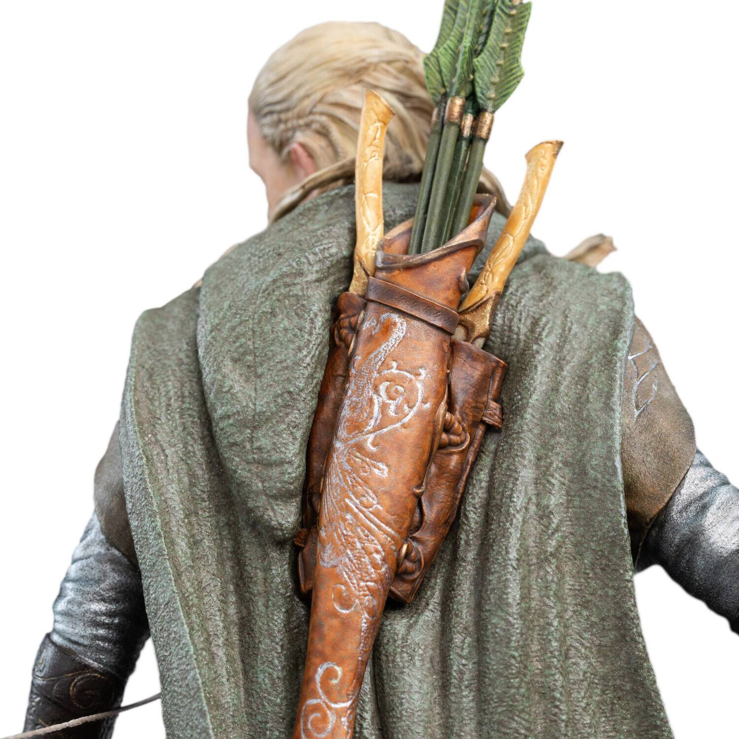 Alt View 2. Weta Workshop - WETA Workshop Polystone - The Lord of the Rings Trilogy - Legolas Miniature Statue   - COLLECTIBLES - Multicolor.