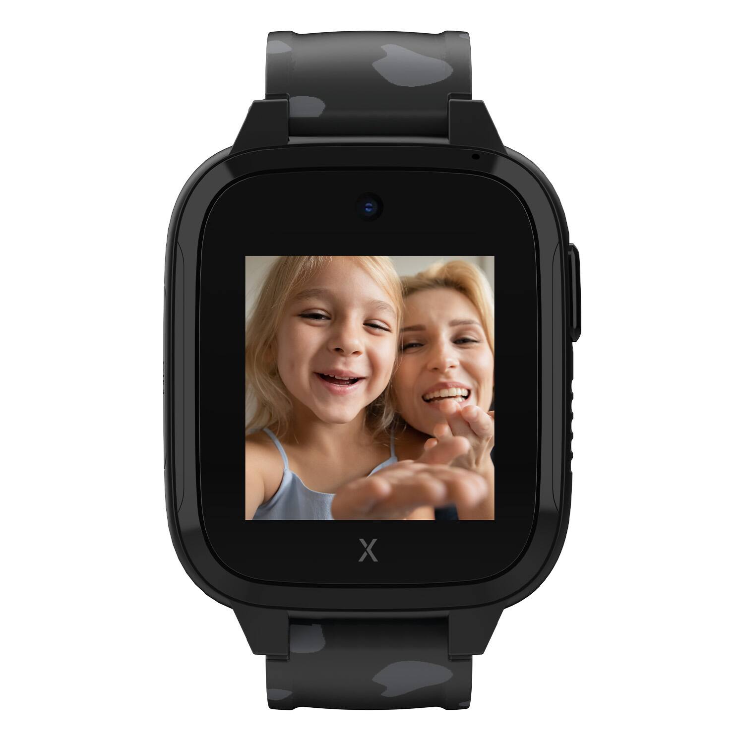 Alt View 1. Xplora - Kids’ XGO3 Jungle Edition (GPS + Cellular) Smart Watch Calls, Messages, SOS, GPS Tracker, Camera, Step Counter, SIM Card - Black.